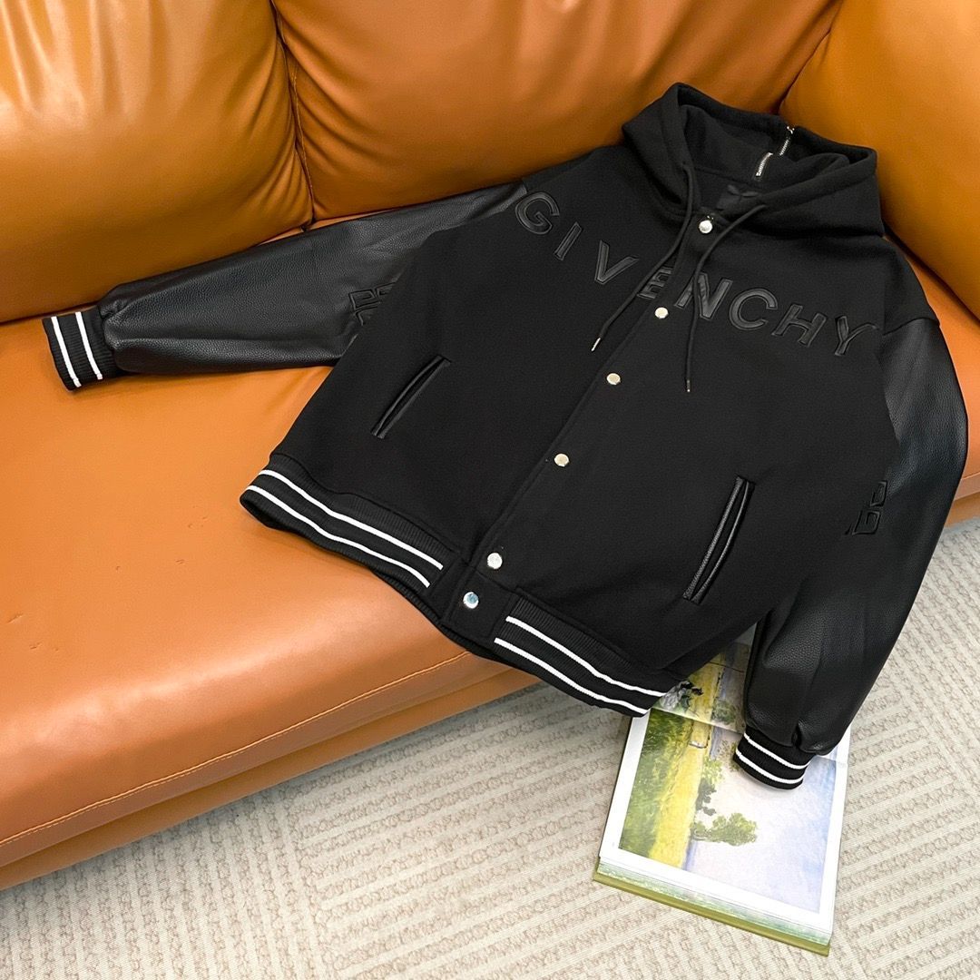 GIVENCHY アイコン バーシティブルゾン フード付き - メルカリ
