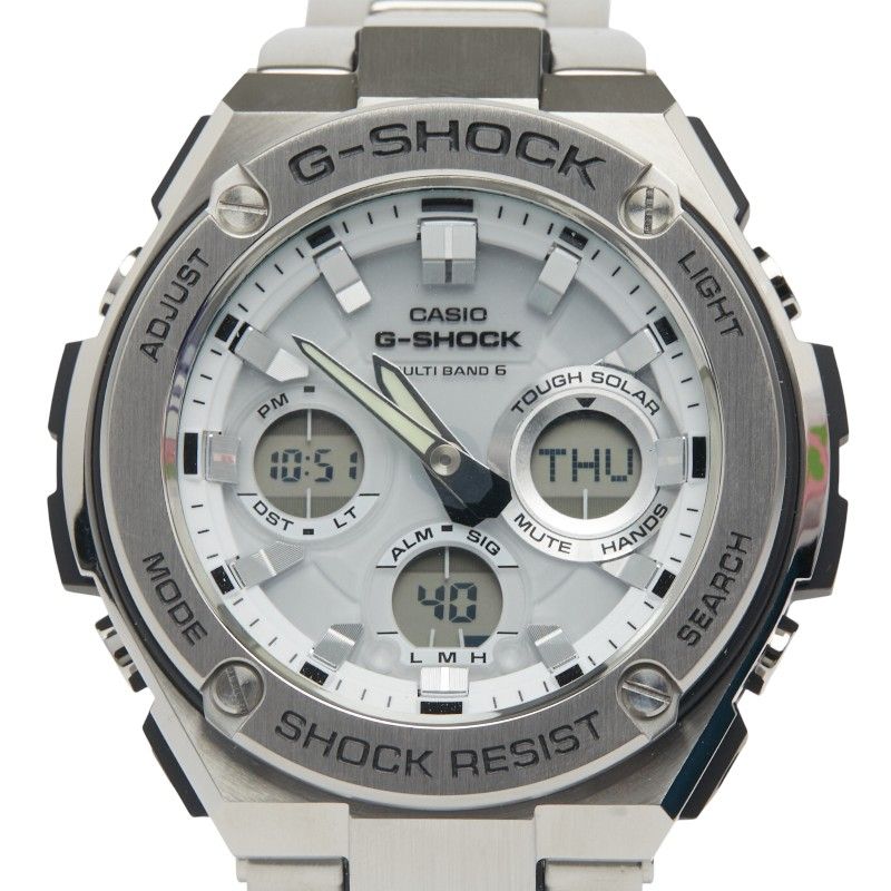 カシオ Gショック GST-W110D ステンレススチール メンズ CASIO 1-0237476