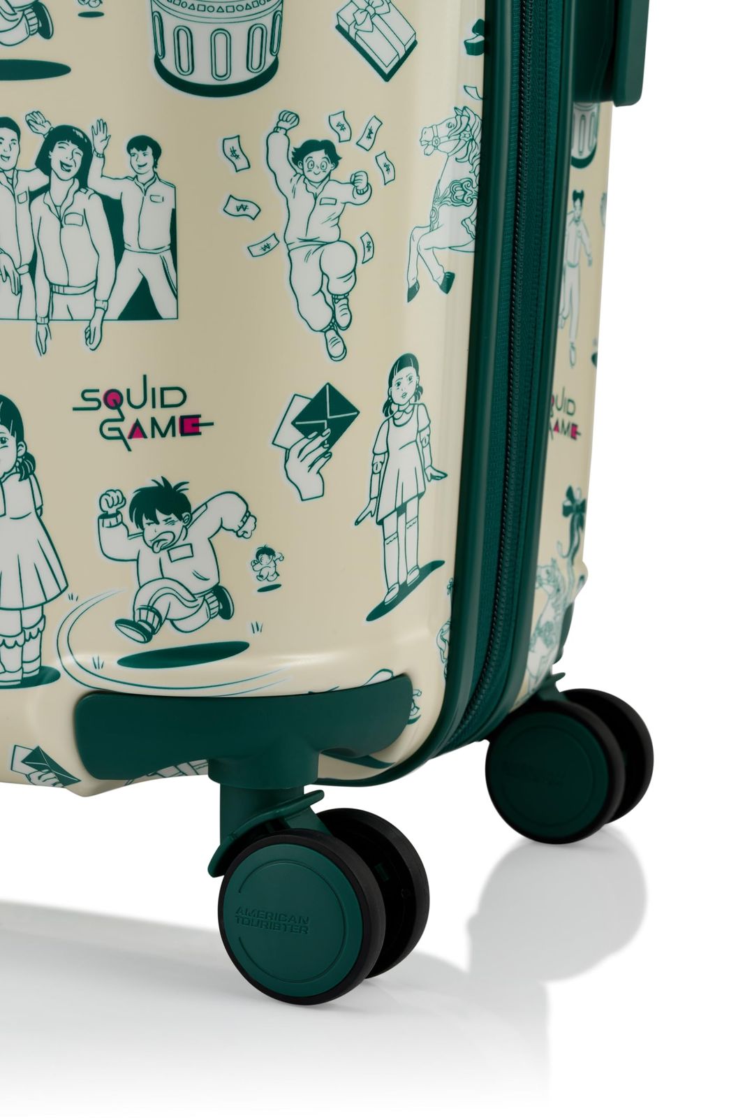 ピンクガードのラゲッジ