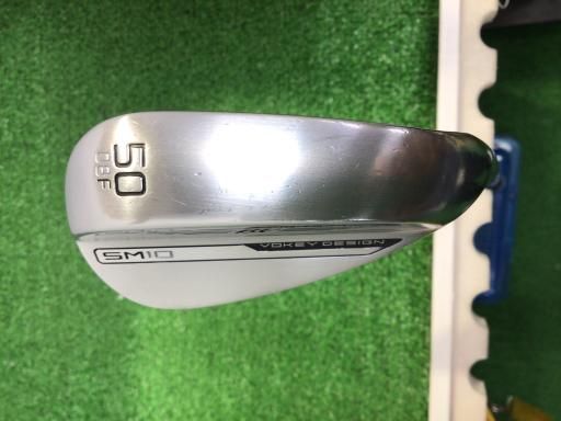 タイトリスト VOKEY SPIN MILLED SM10 ツアークロム 50°|08°F ウェッジ WG リシャフト フレックスその他 メンズ 男性用 右利き 右用 Cランク ゴルフクラブ