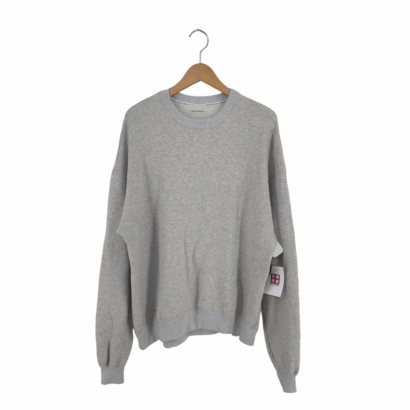 UNIVERSAL PRODUCTS　JUMBERCACREWNECKSWEAT UNIVERSAL PRODUCTS.\u201d JUMBERCA CREW NECK SWEAT\u201d | Lapel online store powered  by BASE