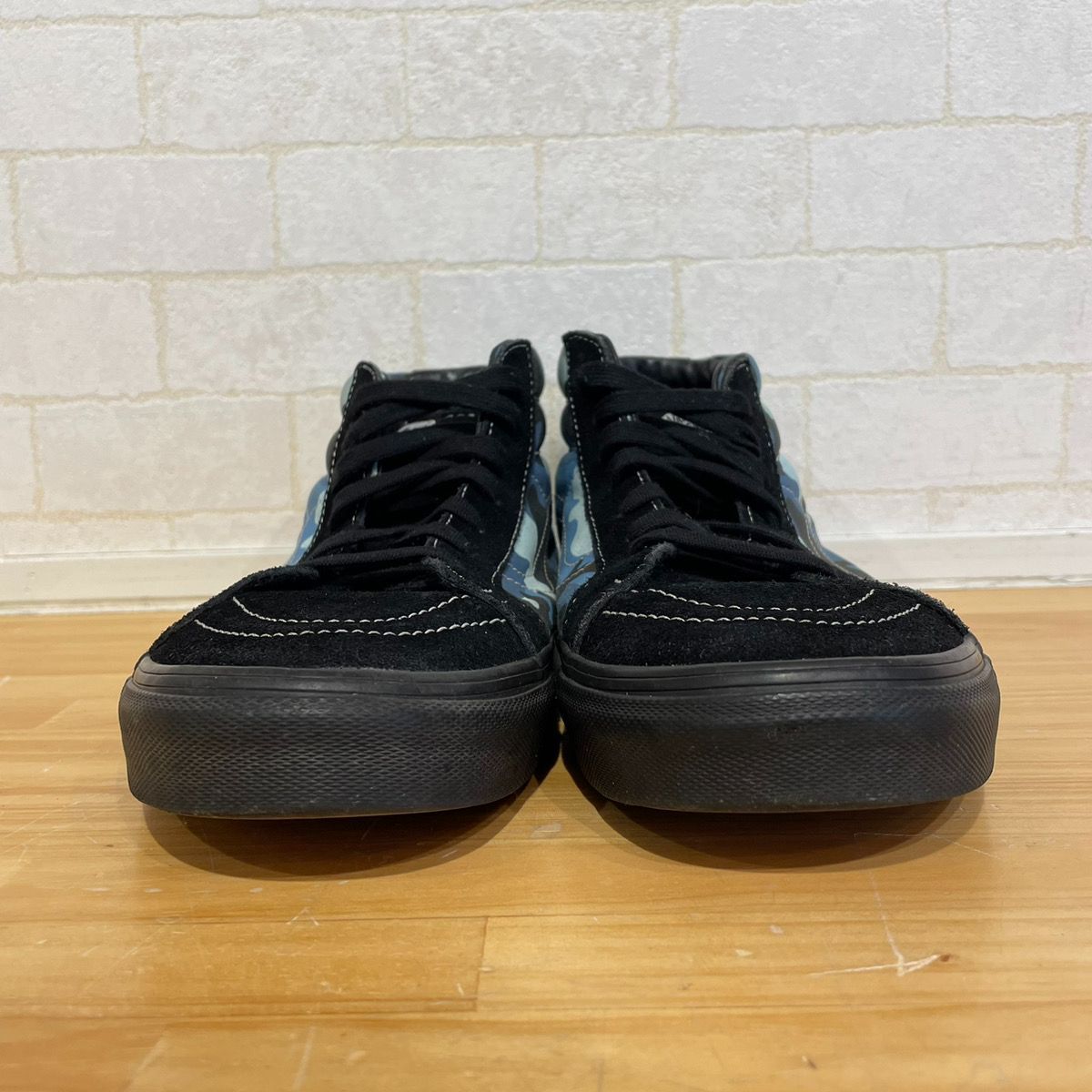 シュプリーム SUPREME ×VANS バンズ 15SS SK8-Mid スケート ミッド SKY 