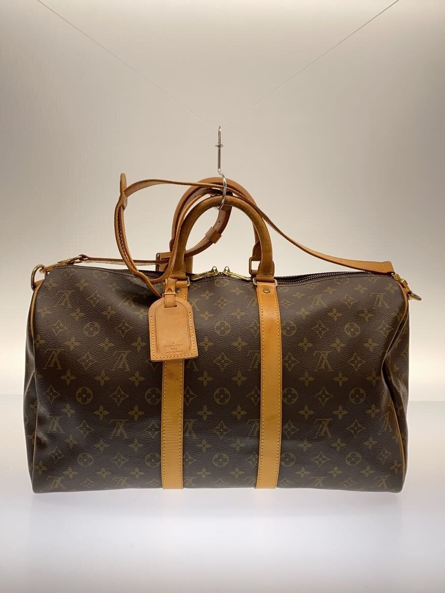 LOUIS VUITTON キーポル45_モノグラム・キャンバス_BRW PVC ブラウン - メルカリ