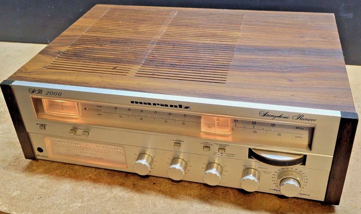 MARANTZ SR-2000 RECEIVER 整備済み MADE IN JAPAN 1980 s