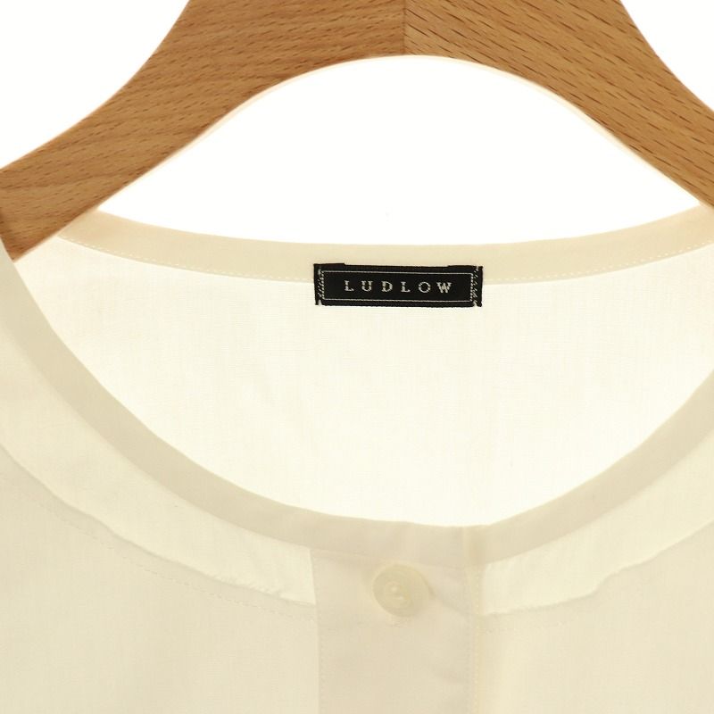 ラドロー LUDLOW cymbal シンバル ブラウス パフスリーブ Free 白 /MI