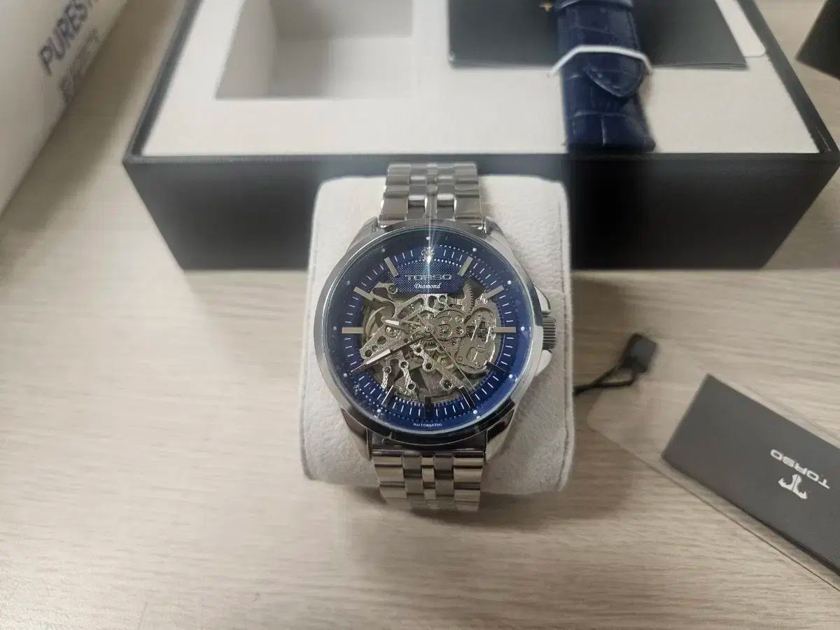 TORSO トルソー ダイヤモンド オートマティック 腕時計 T602M ー SLS