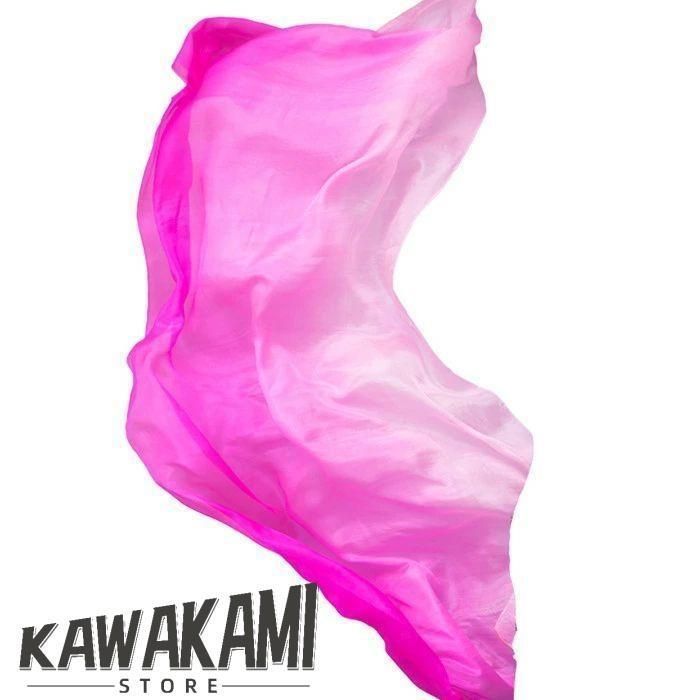 シルクベール 長さ250 cm ベリーダンス ベール シルク グラデーション コスチューム ステージ衣装 ステージ小物 舞台 小道具