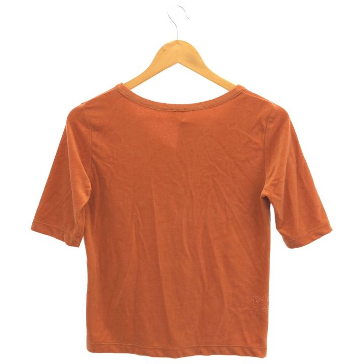 oll オール 410-05002 24070230000730 oll×FRAMeWORK pile layered Tシャツ レディース オレンジ SMP1DAWEKUDUS_SCH_ID