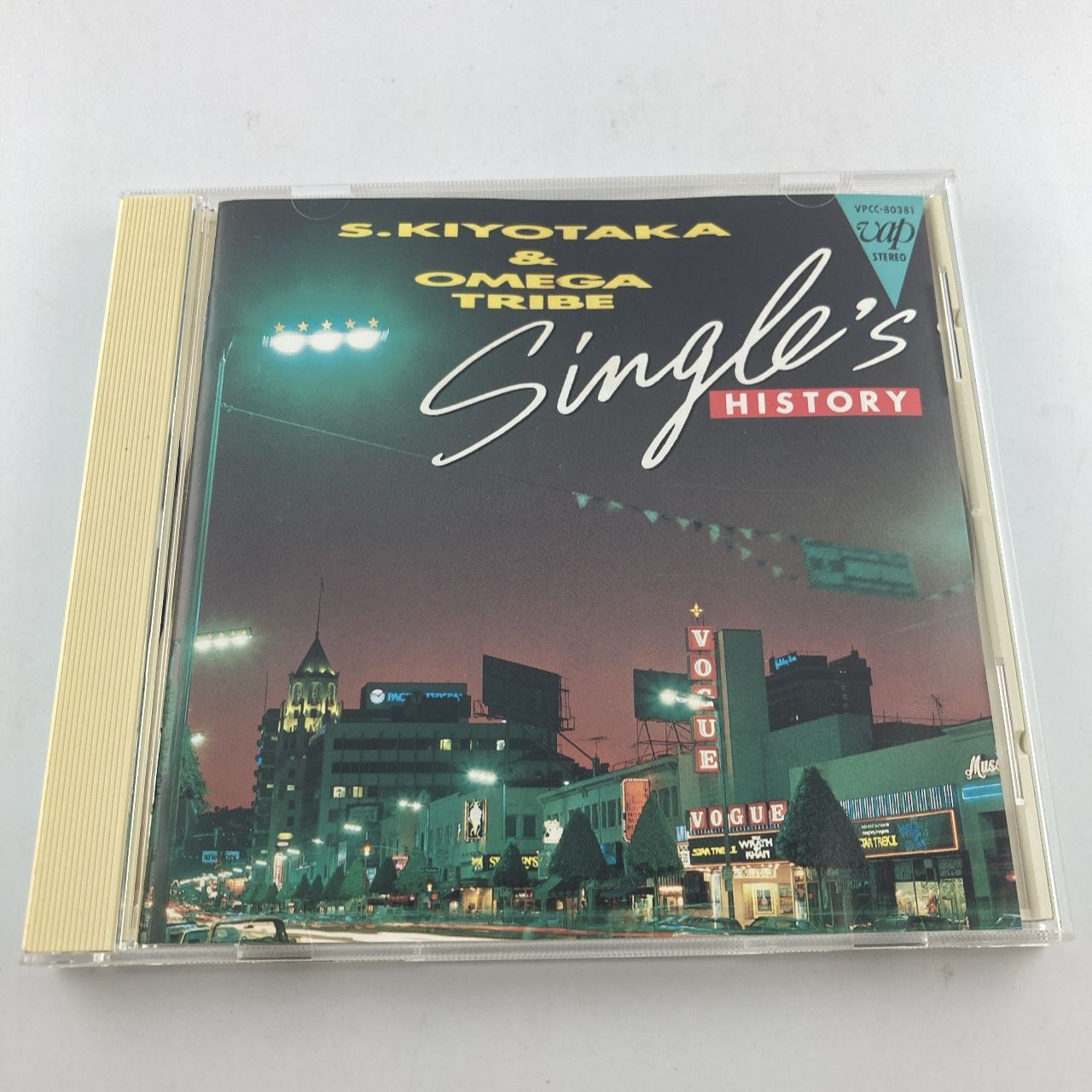 CD 杉山清貴＆オメガトライブ / SINGLE'S HISTORY(廃盤) 1990/03/21