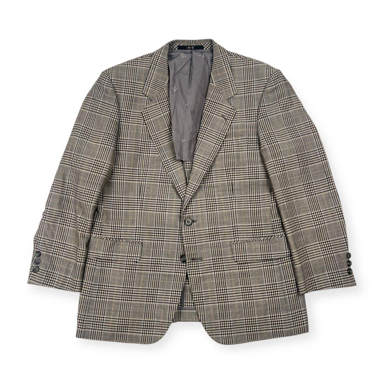 DAKS ダックス チェック柄 テーラードジャケット ジャケット メンズ 