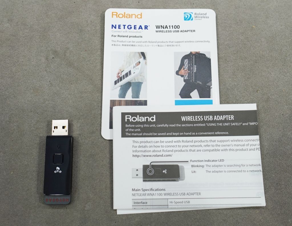 🆕 For Roland Piano Wireless USB Adapter Wifi Dongle for WNA1100-RL WNA-1  WNA150