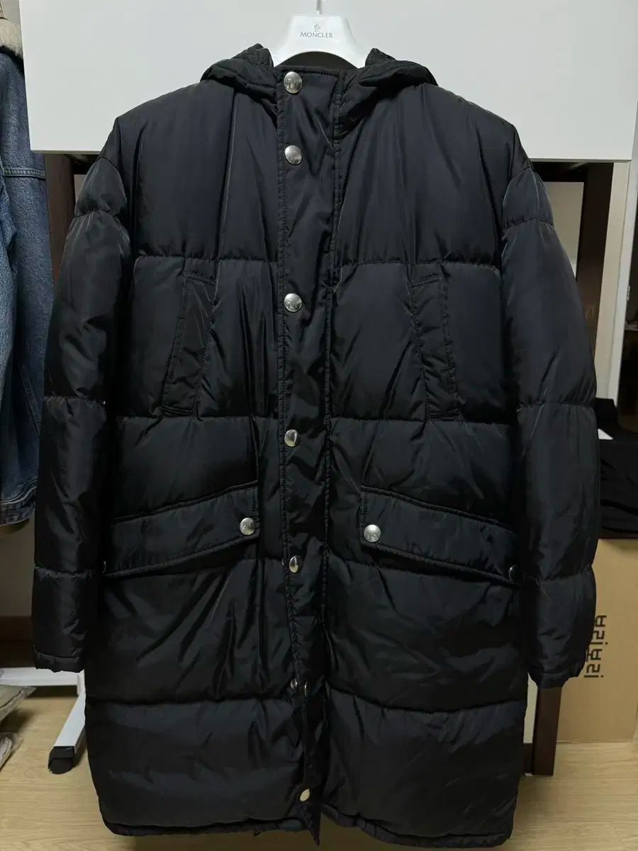 【雷市場（ポンジャン）商品韓国直送】 PRADA(プラダ) SGN754 ナイロン ギャバジン パファー ダウンジャケット XS 新品