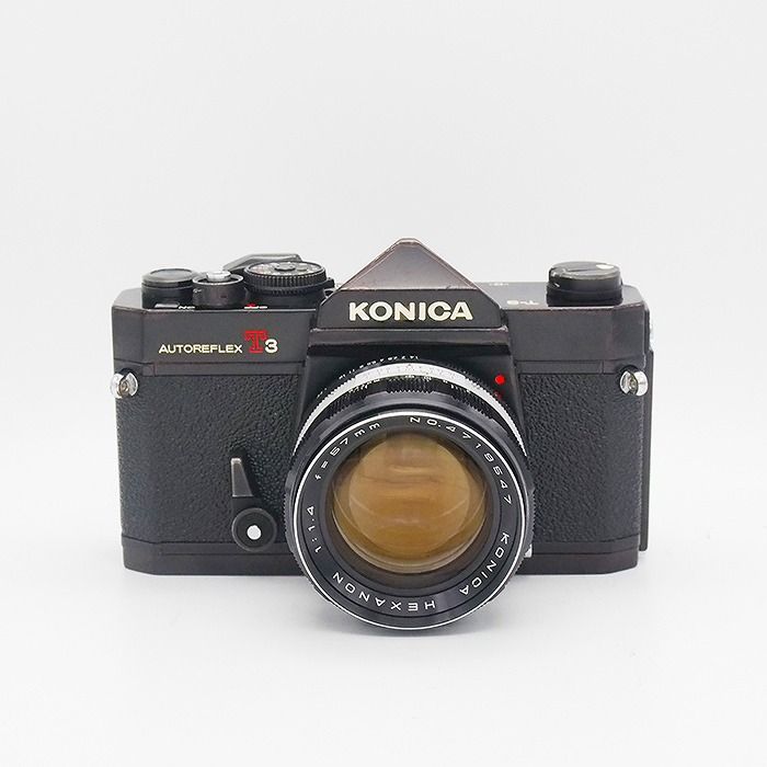 【中古】(コニカ) KONICA オートレフレックス T3+AR57/1.4 中古】(コニカ) KONICA オートレフレックス T3+AR57/1.4 - メルカリ