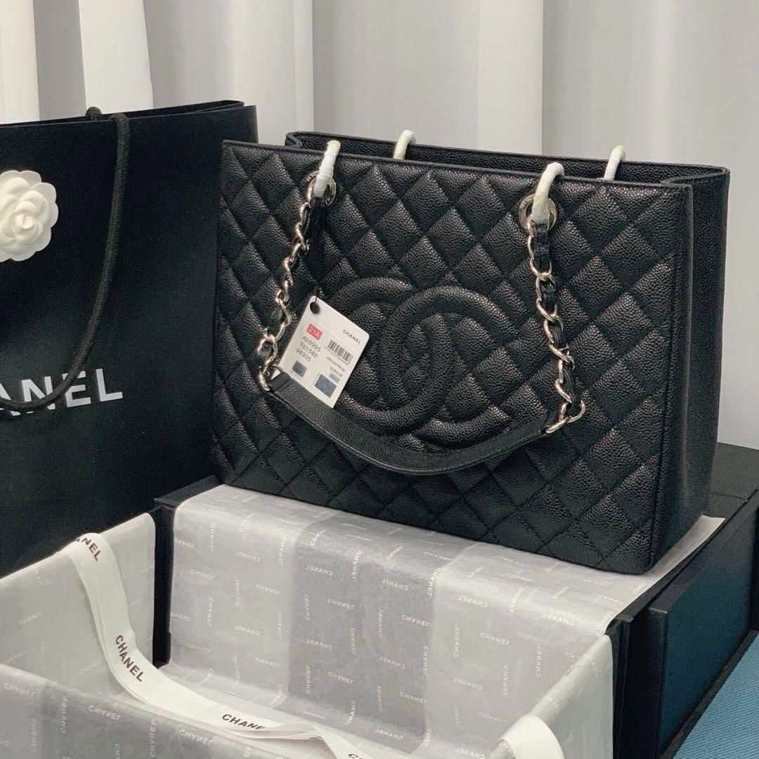 CHANEL シャネル ミディアム トートバッグ ハンドバッグ