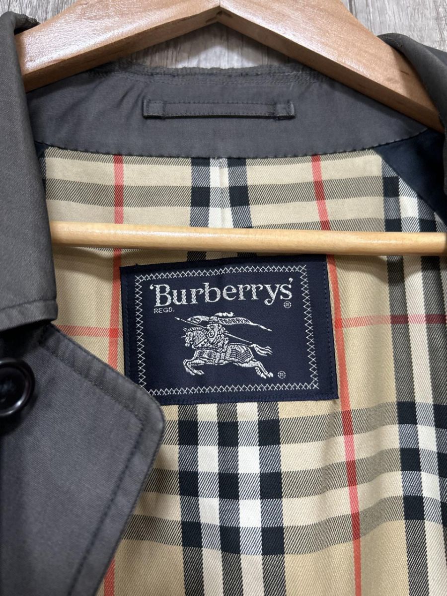 バーバリープローサム ヴィンテージ 裏ノバチェックライナー付 ステン