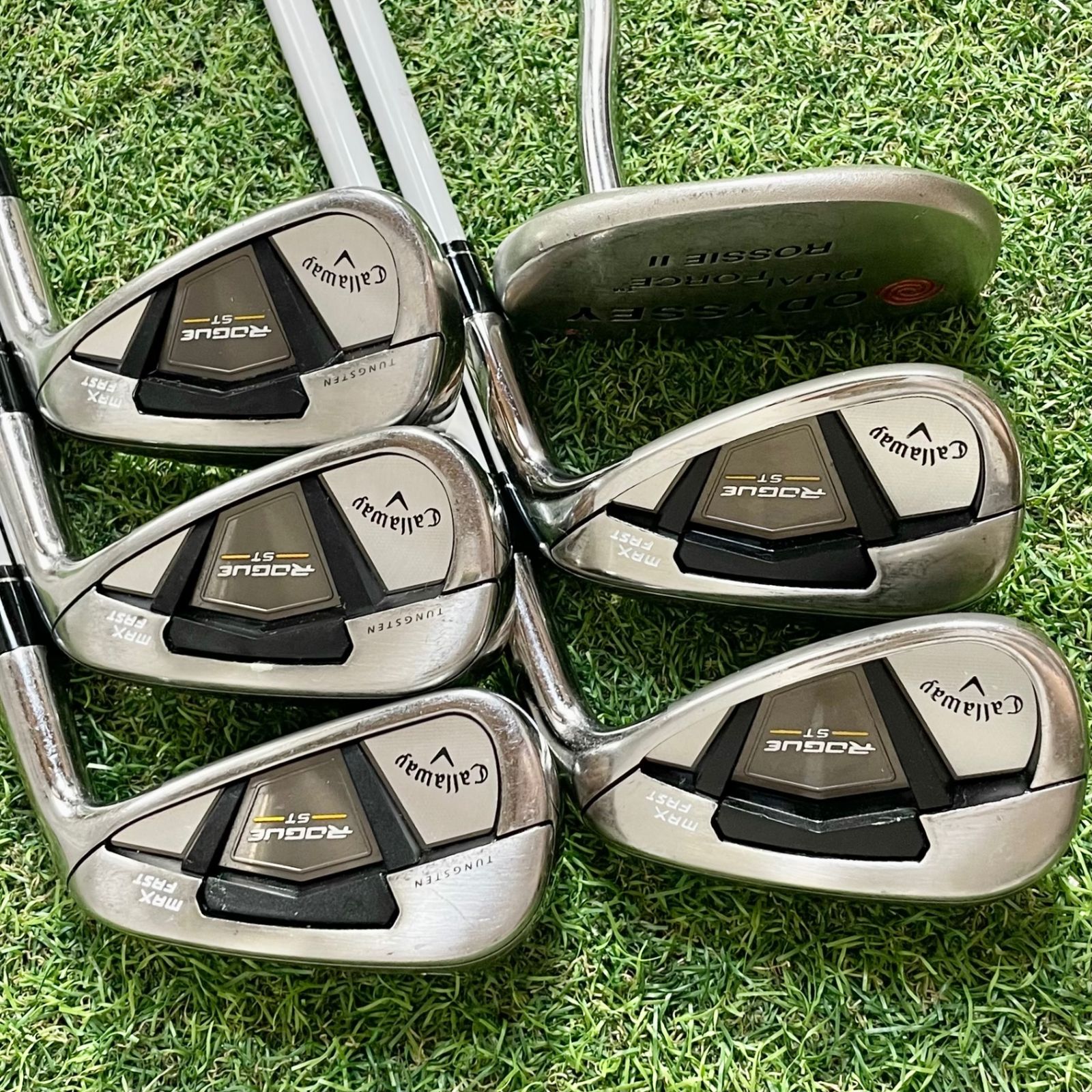 Callaway Golf - 【バッグ新品！ヘッドカバー新品】Callawy ROGUE ST MAX FAST レディース A ゴルフクラブセット 9本 キャロウェイ ローグSTマックスファースト バッグ新品！ヘッドカバー新品】Callawy ROGUE ST MAX FAST