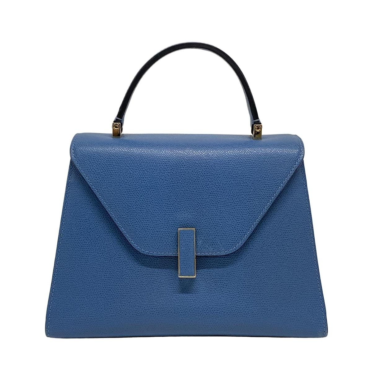 Valextra ヴァレクストラ ハンドバッグ ミディアム イジィデ ブルー