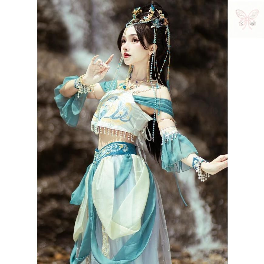 敦煌舞踊 仕女演目ダンス衣装