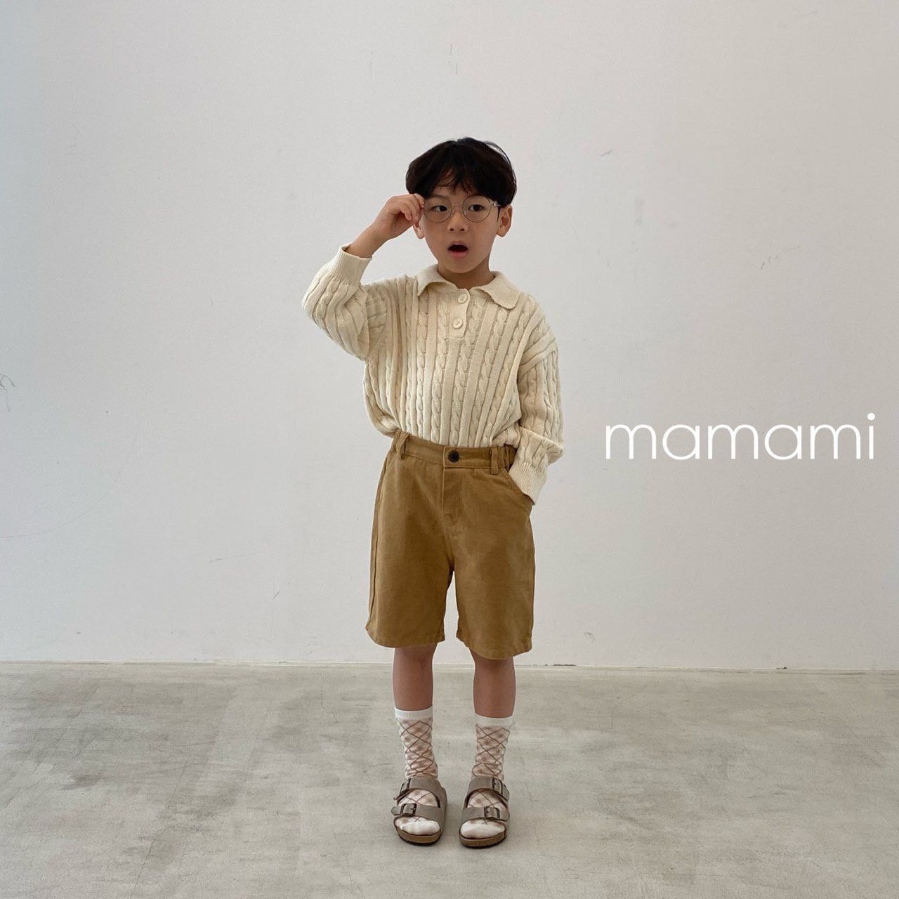 送料無料キャンペーン?】 mamami ハーフパンツ 韓国子供服