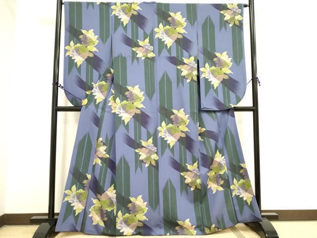 平和屋着物●小振袖 二尺袖 牡丹 洗える着物 DAAY2460op