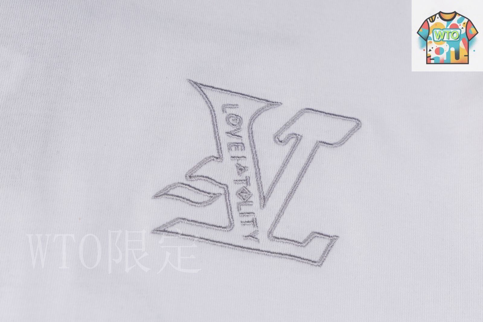 【新品タグ付き】LOUIS VUITTON ロゴ刺繍 ポロシャツ M メンズ 今日特価】Louis Vuitton / ルイヴィトン 25ss 前後刺繍ロゴ T
