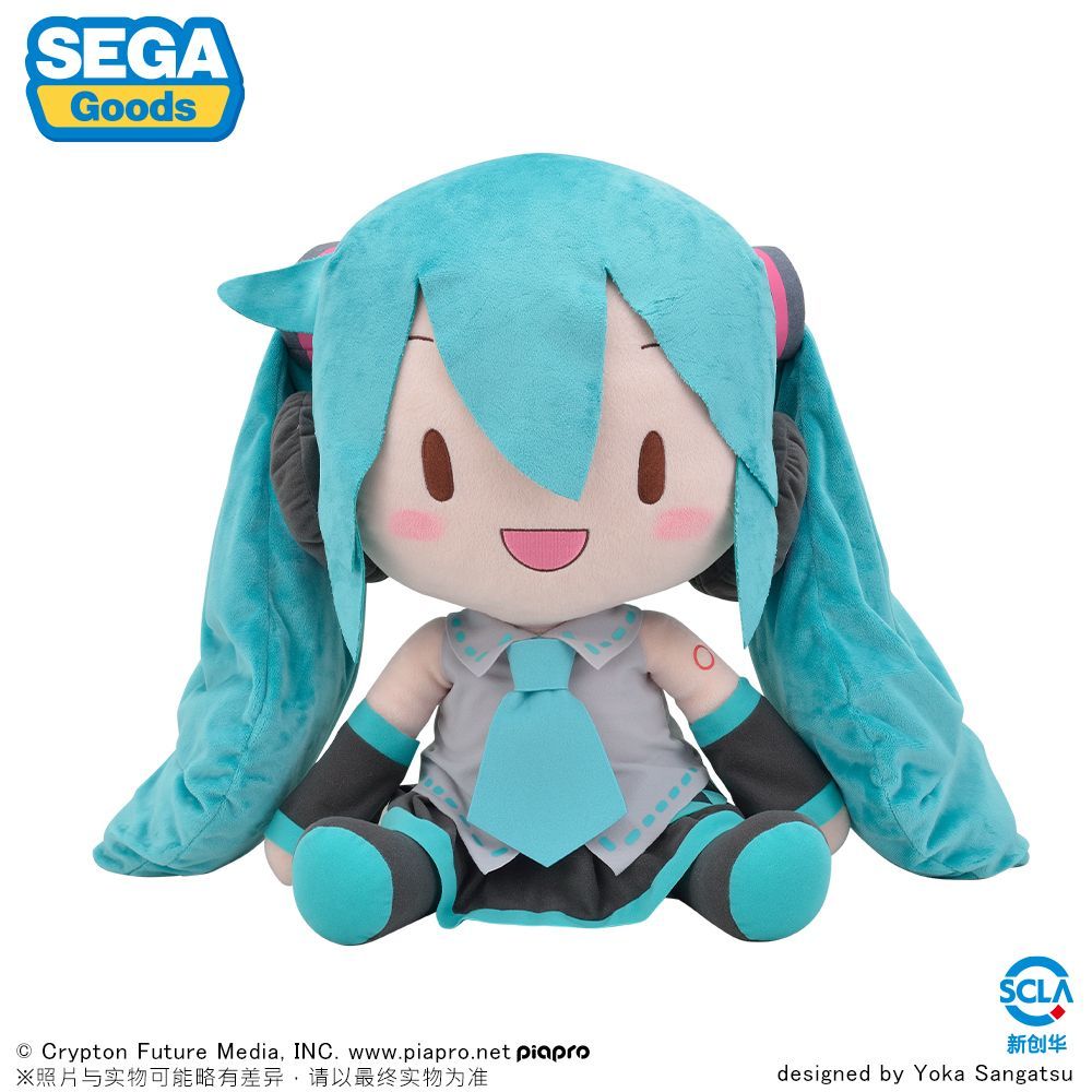 しゅん様　 初音ミク　ふわふわぬいぐるみ　ふわぬい　どでか 初音ミク ふわぷち どでかジャンボ ふわふわ ぬいぐるみ 約50cm
