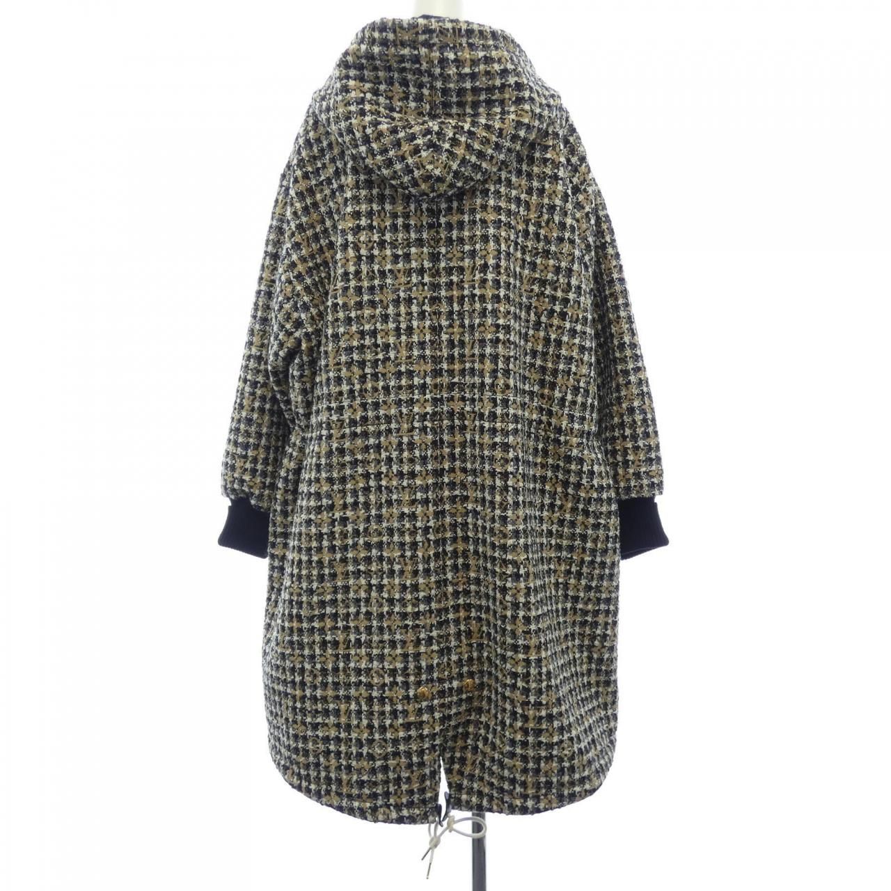 ルイヴィトン LOUIS VUITTON モノグラムツイード FMCO07JN0 コート