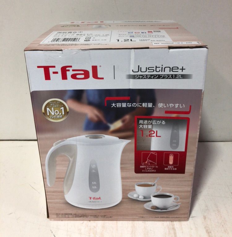 T-fal 電気ケトル ジャンク品 箱無し 商品のみ付属品は画像が全て