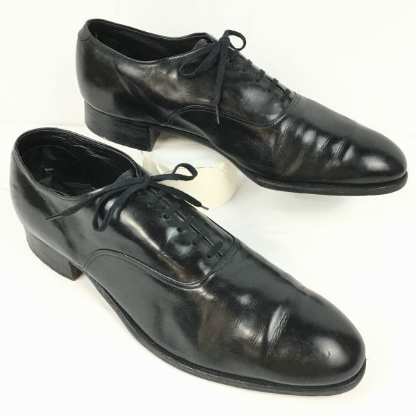 試着交換OK！60s-70s?Vintage Edgerton/エジャートン プレーントゥ/ビジネスシューズ〈黒/BLACK/ブラック 〉size8/26.0程度 /メンズ/菅NO.WZB-214 #BUZZBERG - メルカリ