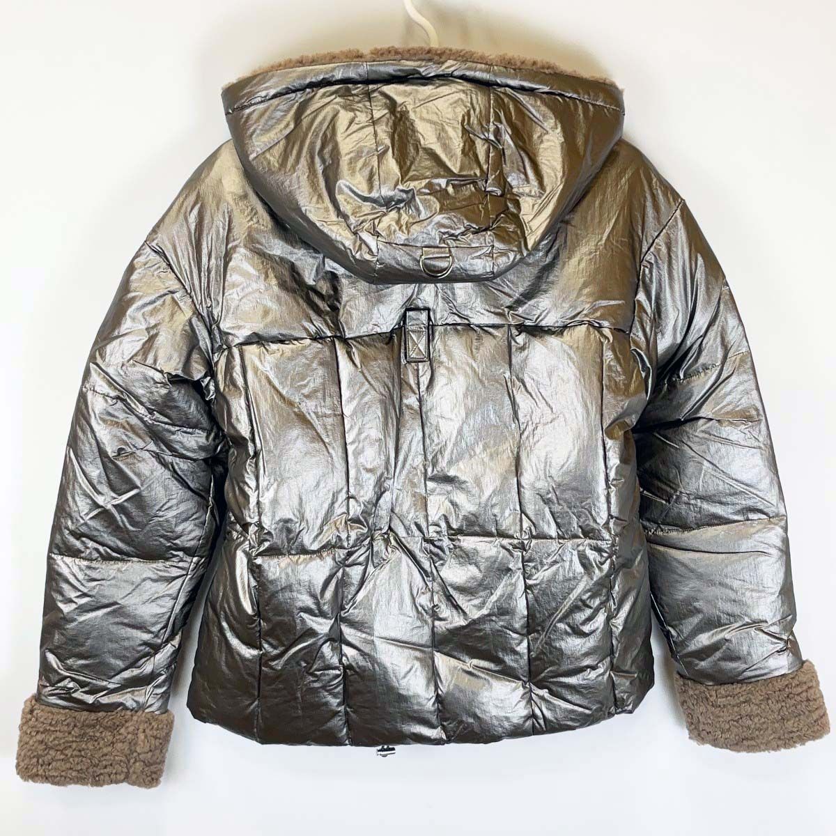 驚異の HV POLO BRONZE ブロンズ ジャケット M メタリック レディース 乗馬 馬術 育つ