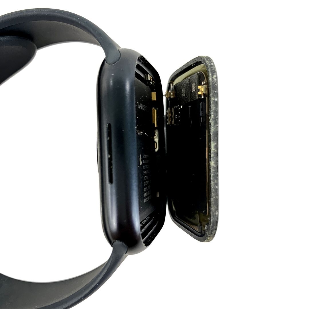 Apple Watch MR9A3J A Series9 45mm 64GB ミッドナイト GPSモデル 液晶破損 スマートウォッチ ジャンク Y10446660