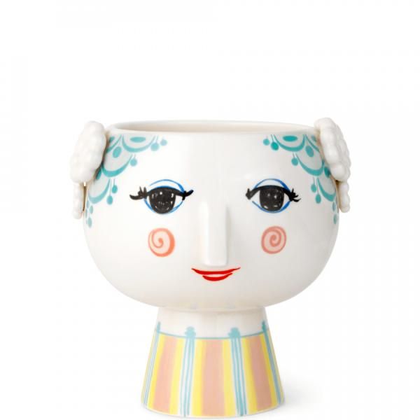 フラワーポット EVA エヴァ ライトブルー BJORN WIINBLAD（ビヨン