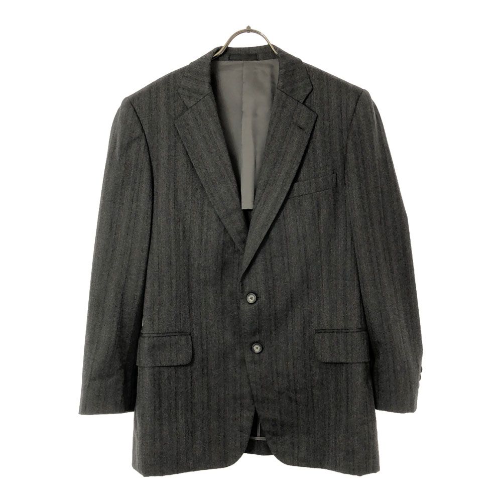 バーバリーズ 90s ウール ストライプ 長袖 テーラードジャケット 
