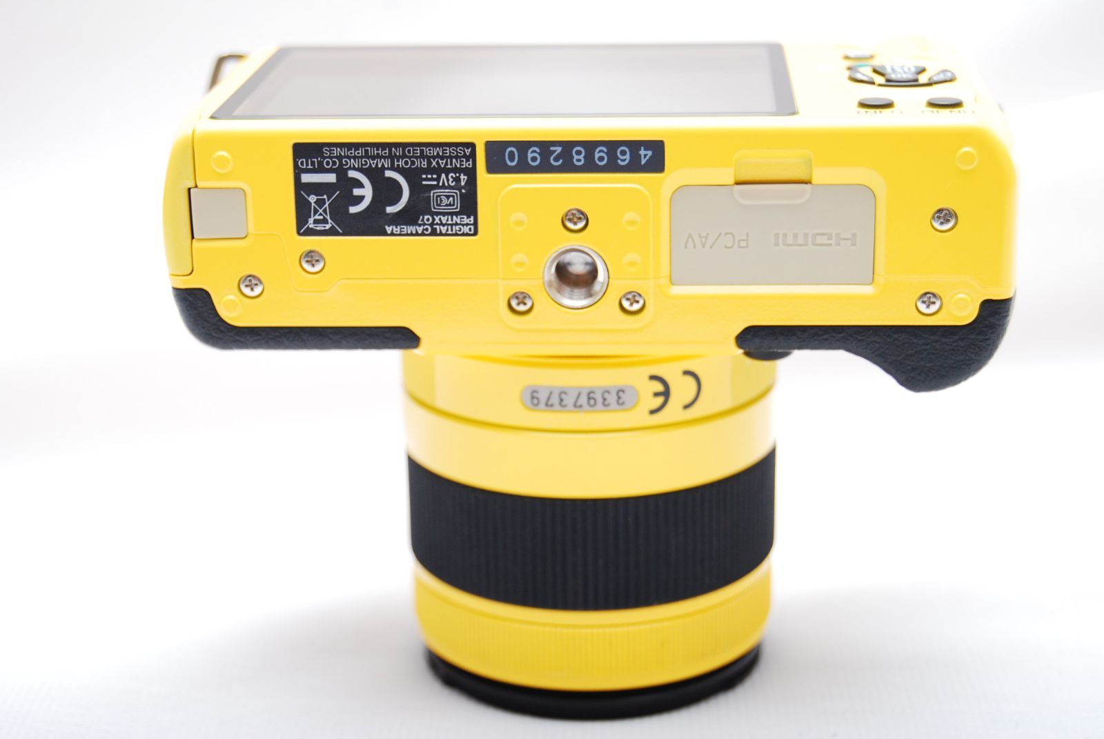 ☆PENTAX ミラーレス一眼 ペンタックス Q7 レンズキット イエロー 