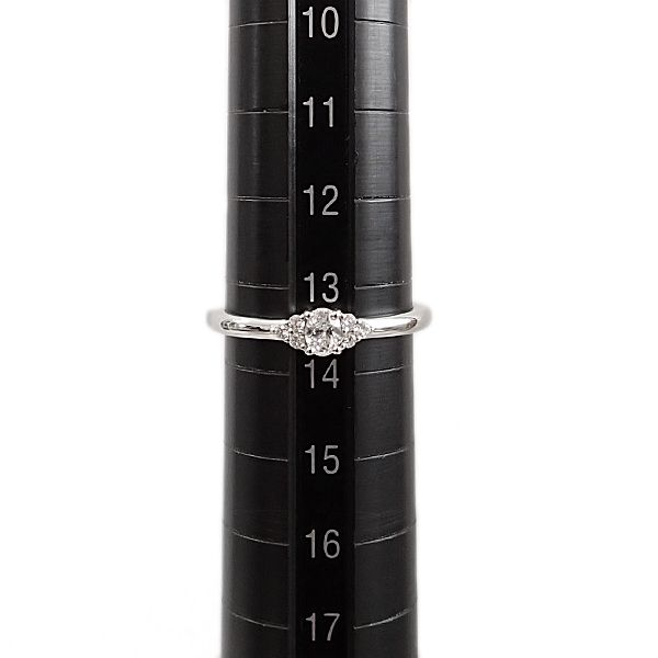 ジーエスティービー ダイヤモンド リング Pt950 GSTV 変形カット  