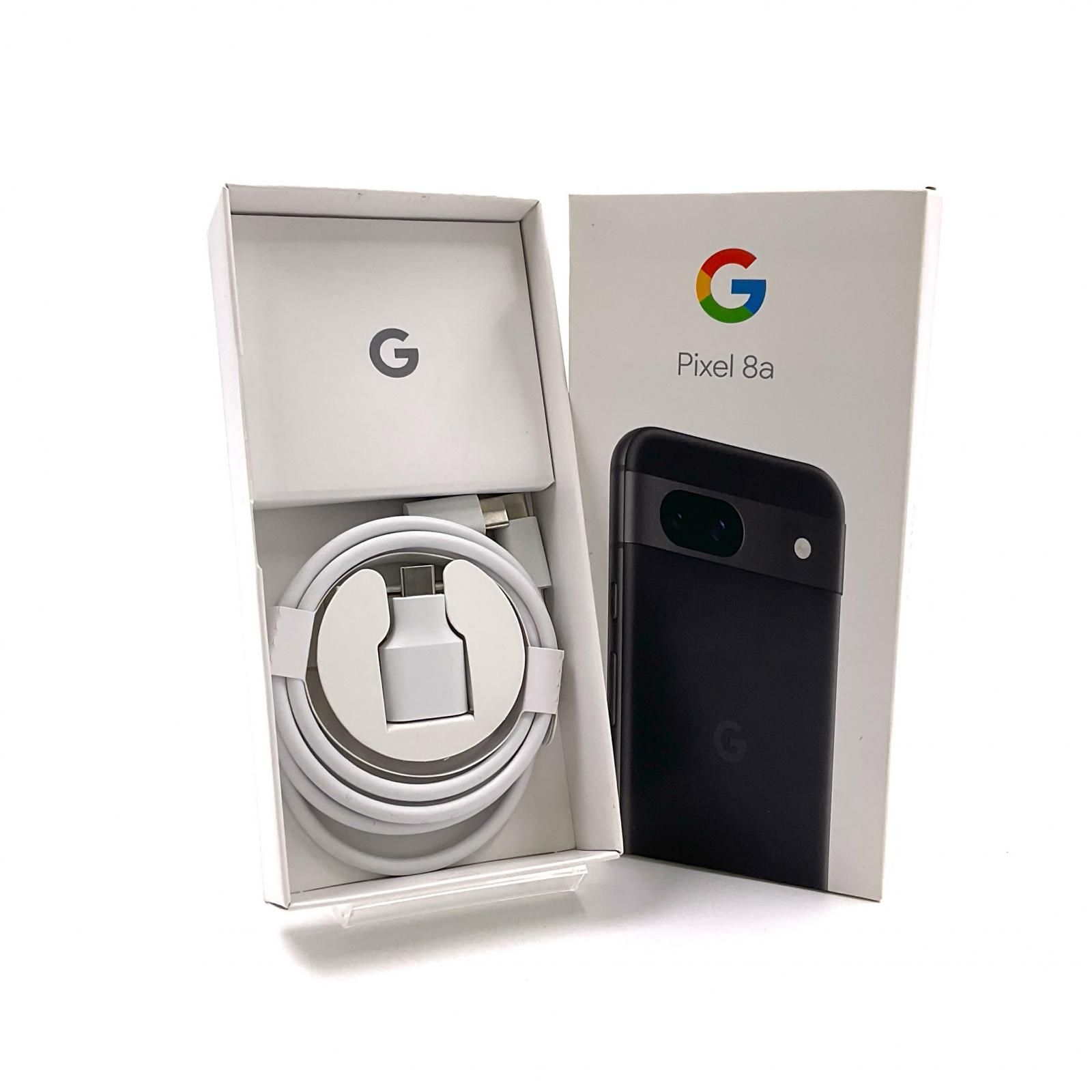 Google Pixel 8a 128GB Obsidian SIMフリー G576D 白ロム 動作