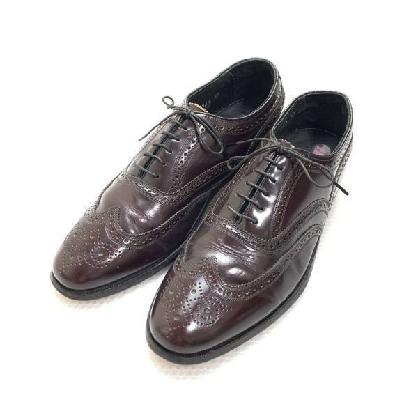 80年代以前 USA表記なし ビンテージ品 美品☆フローシャイム FLORSHEIM  