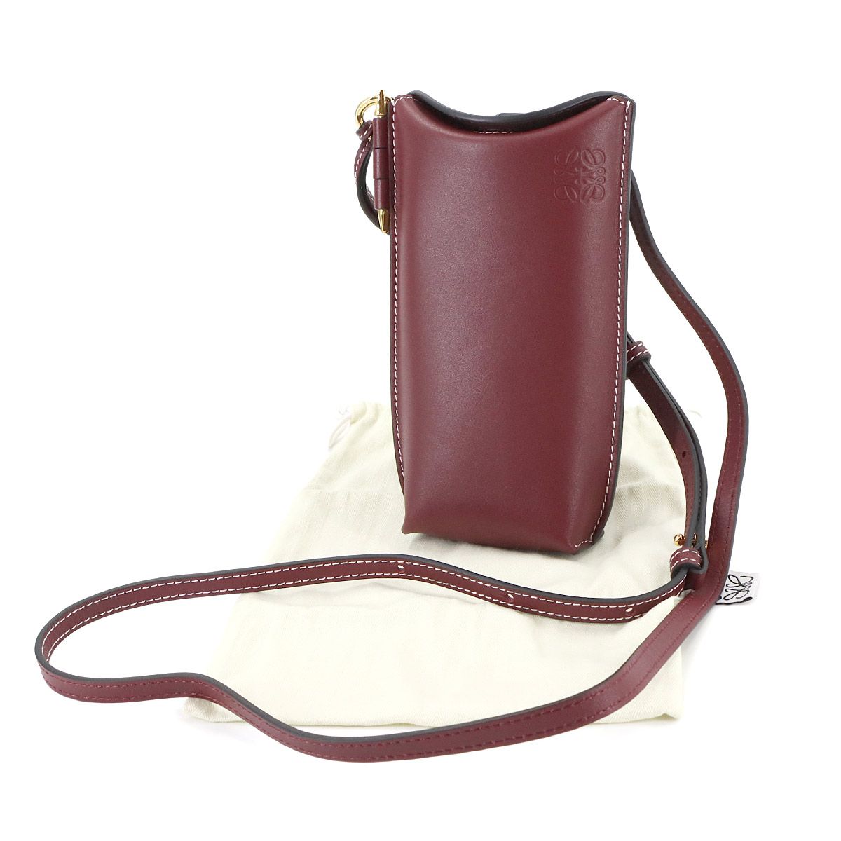 新品同様 ロエベ LOEWE ゲートポケット ショルダー バッグ