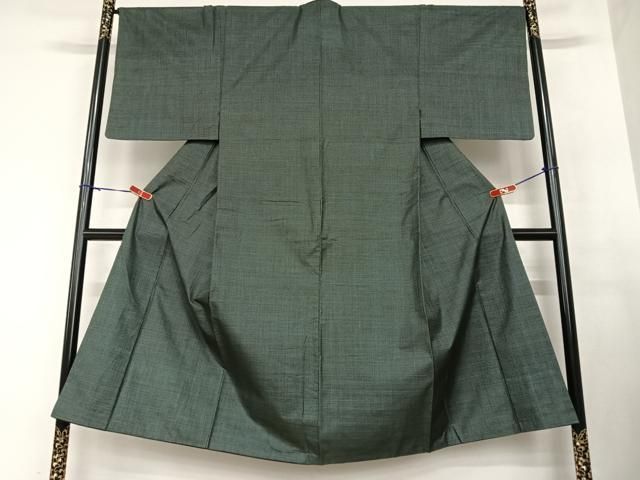 平和屋着物●男性 本場大島紬 アンサンブル 100亀甲 総詰め 正絹 AABA8820zg