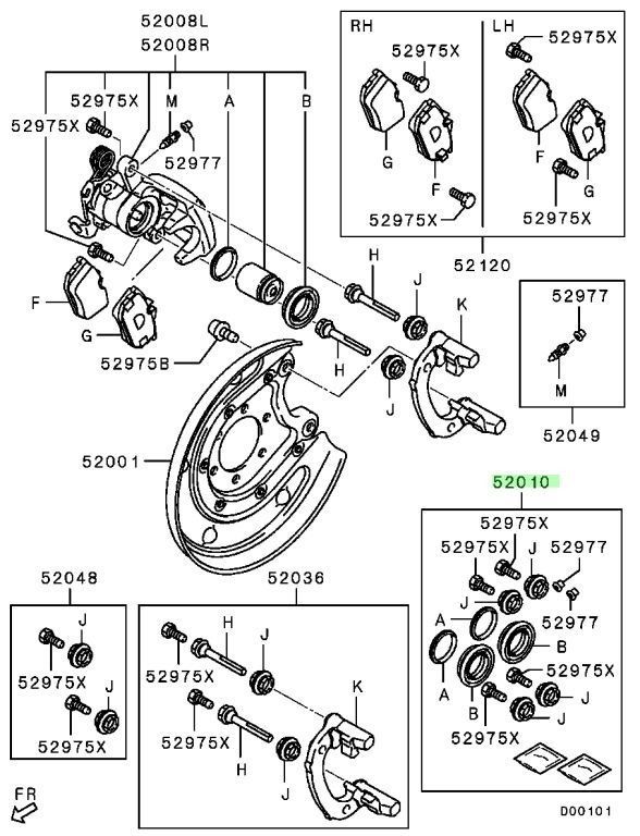 三菱純正 コルト ラリーアート バージョンR フロント リア キャリパー O Hキット リペア オーバーホール リヤ ガスケット シール JDM