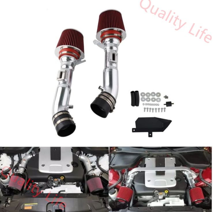 15PS上昇!Z33 Z34 V36 Y50 Y51 エアクリーナーキットVQ25HR VQ35HR VQ37VHR 日産 フェアレディZ スカイライン フーガ インテーク マフラー