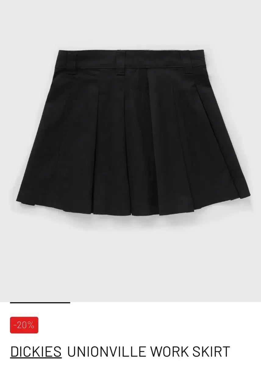 ディッキーズ ユニオン スカート ブラック 27 size