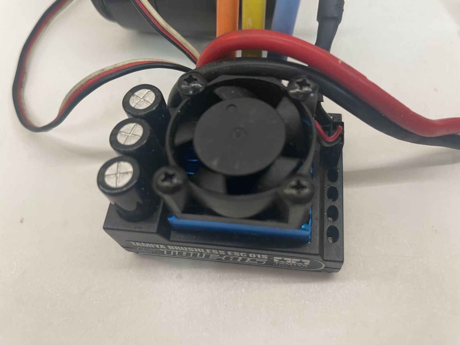 ブラシレスモーターESCセット① タミヤ　TBLE-01S+TBLM-01S タミヤ ブラシレスモーター 01 12T・ESC 01 セット (ラジコン