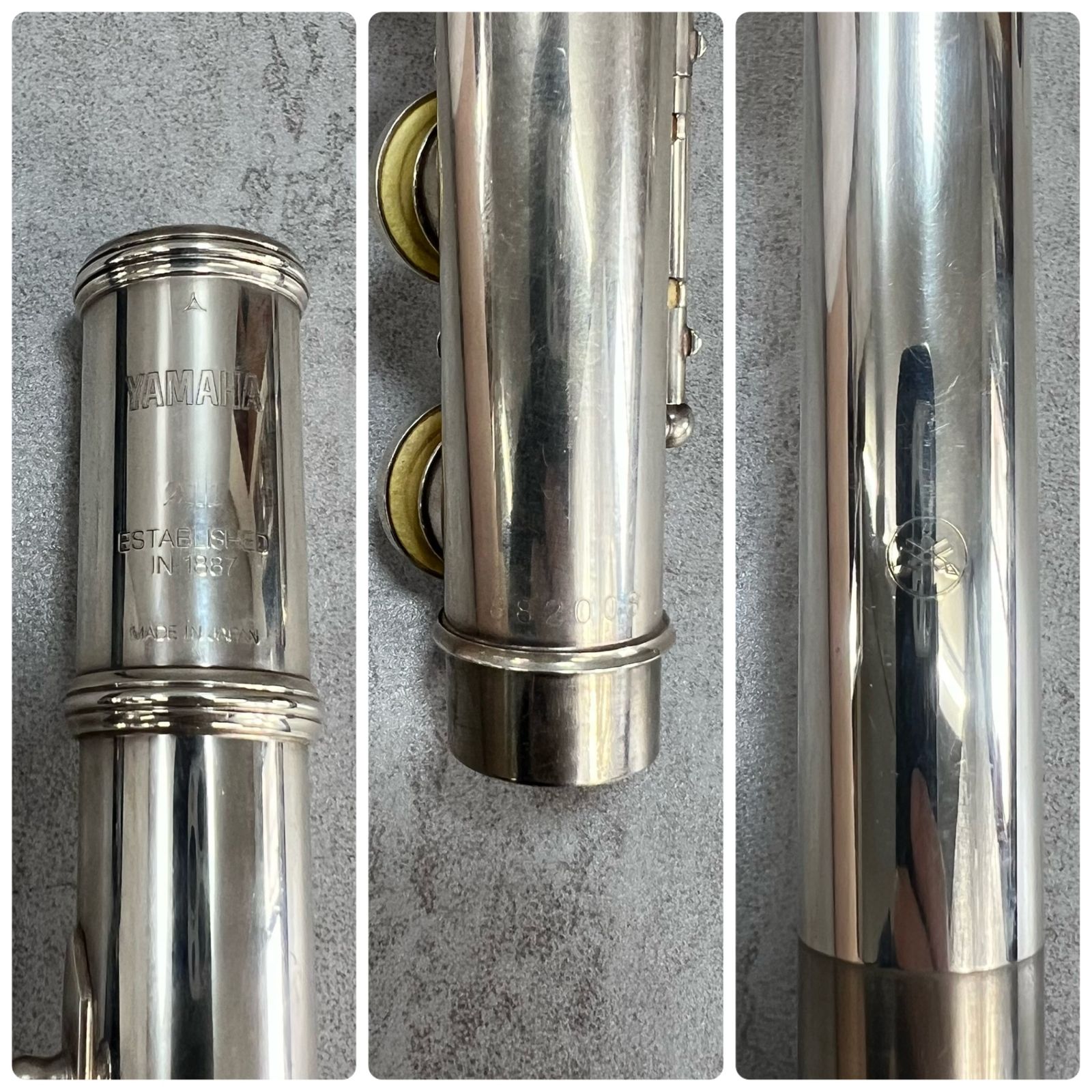 YAMAHA ヤマハ フルート YFL211 後期モデル Eメカニズム 銀