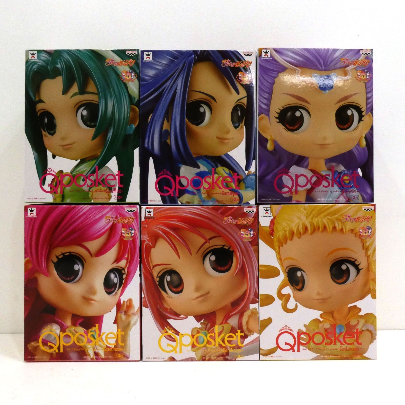 小牧店 プリキュア５ Qposket 6体セット B I723-2185