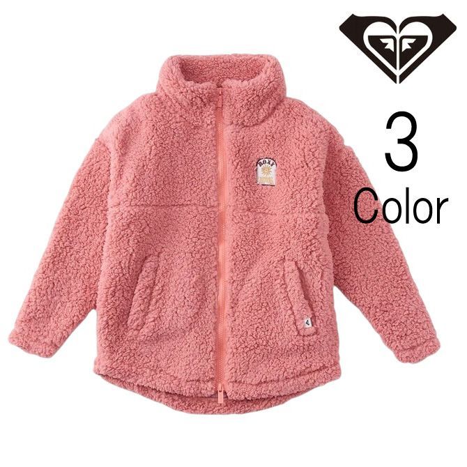 100cm～120cm ロキシー Roxy キッズ MINI BELLIS BOA JACKET ボアジャケット 子ども服