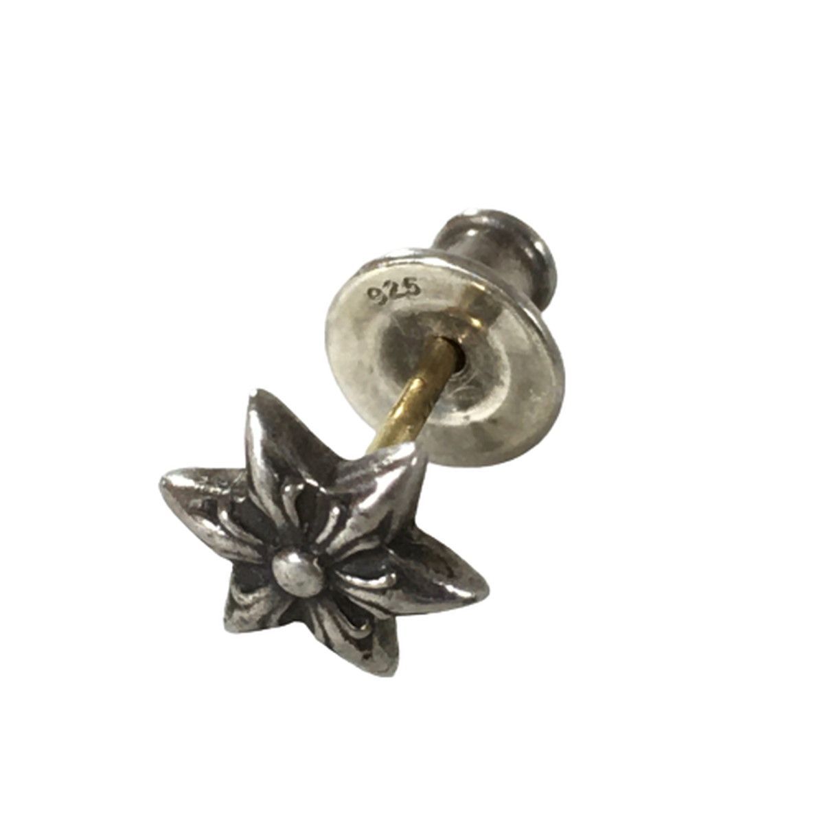 クロムハーツ CHROME HEARTS スタッド ピアス スター CO STAR EARRING ...