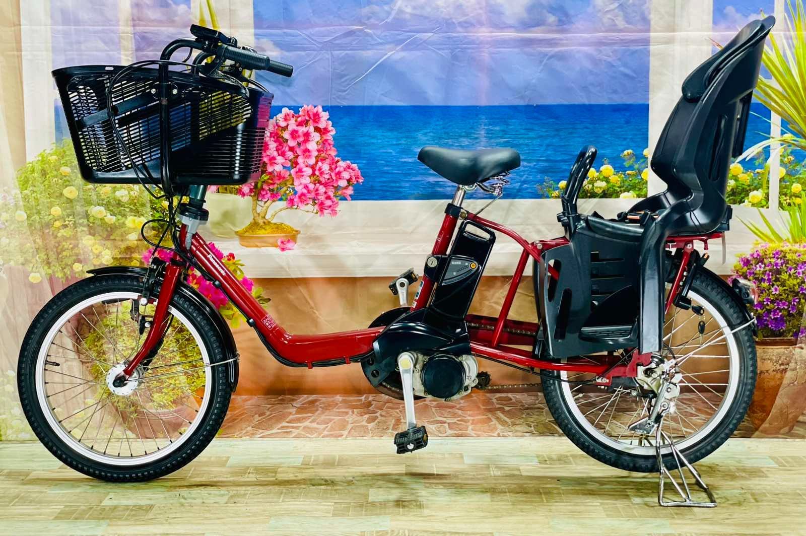 Panasonic ギュットアニーズ レッド 8.9AH 新基準 電動自転車