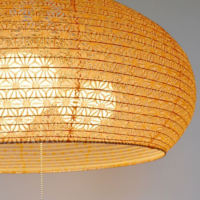 電球別売 日本製 和紙照明 和風照明3灯ペンダントライト LED