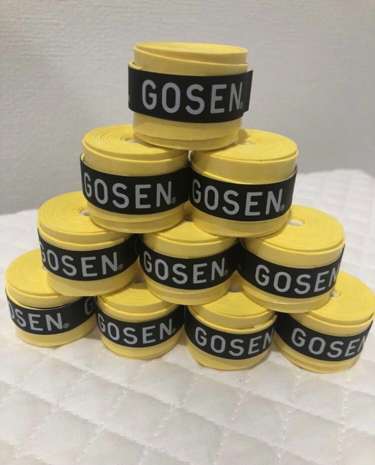 SALE／83%OFF】 GOSENグリップテープ 白とフラッシュイエロー各4個計8個